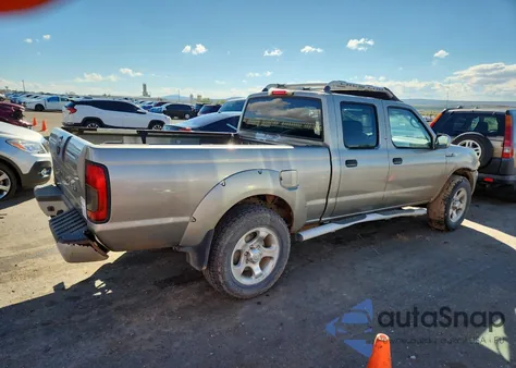 2002 Nissan Frontier Crew Cab Sc z USA, uszkodzony, nr VIN 1N6MD29Y02C357056